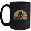 Funny Bigfoot Hunting Sasquatch Outdoor Retro Men Women Mug | teecentury