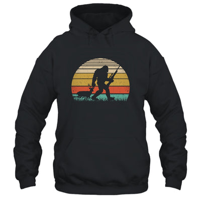 Funny Bigfoot Hunting Sasquatch Outdoor Retro Men Women Shirt & Hoodie | teecentury