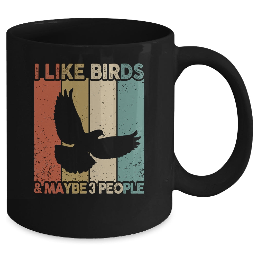 Funny Bird Design For Kids Men Women Animal Bird Vintage Mug | teecentury
