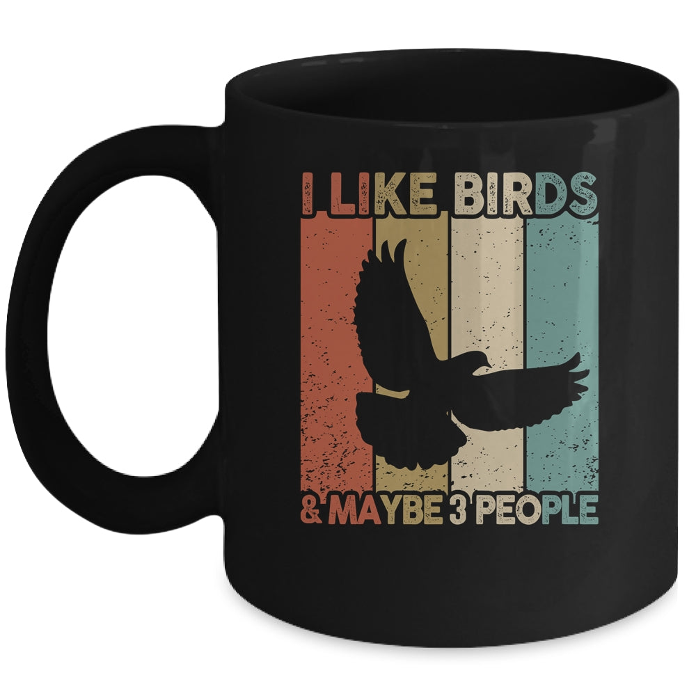 Funny Bird Design For Kids Men Women Animal Bird Vintage Mug | teecentury