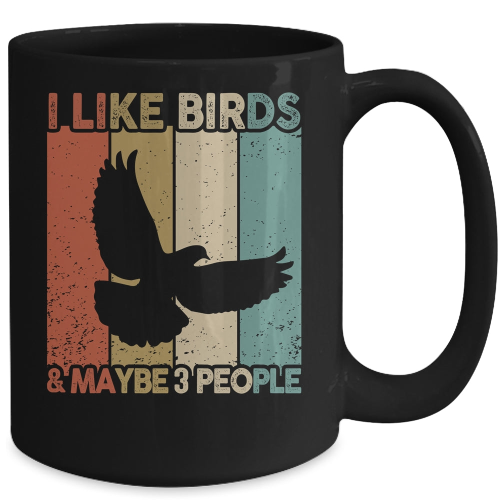 Funny Bird Design For Kids Men Women Animal Bird Vintage Mug | teecentury