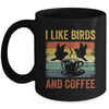 Funny Birds Coffee Design For Men Women Bird Lover Coffee Mug | teecentury