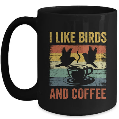 Funny Birds Coffee Design For Men Women Bird Lover Coffee Mug | teecentury