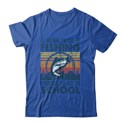 Funny Born To Go Fishing Bass Fish Fisherman For Boys Shirt & Hoodie | teecentury