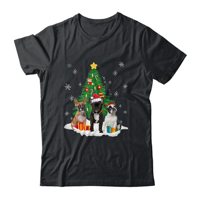 Funny Boston Terrier Ugly Christmas Dog Lovers Women Shirt & Sweatshirt | teecentury