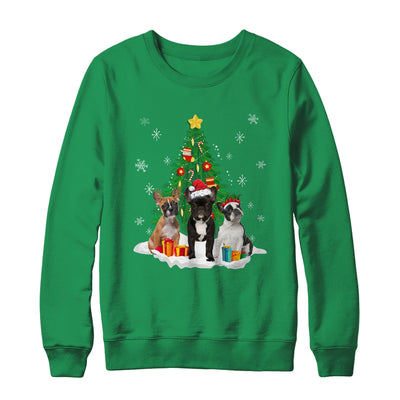 Funny Boston Terrier Ugly Christmas Dog Lovers Women Shirt & Sweatshirt | teecentury