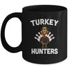 Funny Bowling Team Turkey Hunters Thanksgiving Fan Gift Mug Coffee Mug | Teecentury.com
