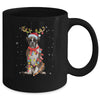 Funny Boxer Christmas Tree Santa Reindeer Pajamas Mug Coffee Mug | Teecentury.com