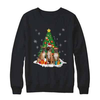 Funny Boxer Ugly Christmas Dog Lovers Women Shirt & Sweatshirt | teecentury