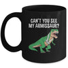 Funny Broken Arm For Men Boy Kids Hand Wrist Injury Dinosaur Mug | teecentury