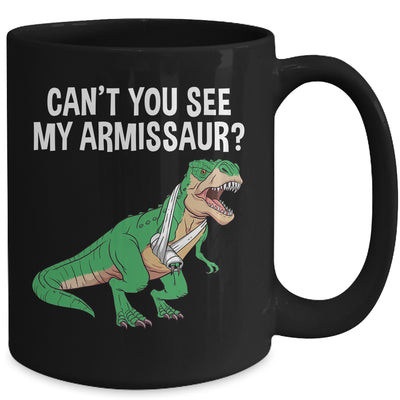 Funny Broken Arm For Men Boy Kids Hand Wrist Injury Dinosaur Mug | teecentury