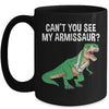 Funny Broken Arm For Men Boy Kids Hand Wrist Injury Dinosaur Mug | teecentury
