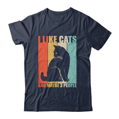 Funny Cat Design Cat Lover For Men Women Animal Introvert Shirt & Tank Top | teecentury