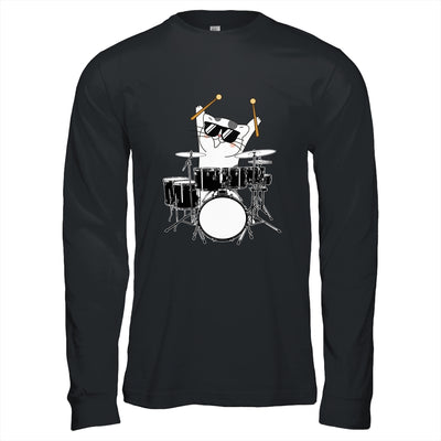 Funny Cat Drummer Funny Cat Drumkit Shirt & Hoodie | teecentury