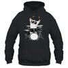 Funny Cat Drummer Funny Cat Drumkit Shirt & Hoodie | teecentury