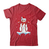 Funny Christmas Baseball Santa Snowman T-Shirt & Sweatshirt | Teecentury.com