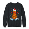 Funny Christmas Basketball Santa Snowman T-Shirt & Sweatshirt | Teecentury.com