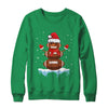 Funny Christmas Football Santa Snowman T-Shirt & Sweatshirt | Teecentury.com