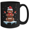 Funny Christmas Football Santa Snowman Mug Coffee Mug | Teecentury.com