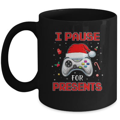 Funny Christmas Gamer I Pause For Presents Gaming Gift Mug Coffee Mug | Teecentury.com