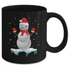 Funny Christmas Golf Balls Santa Snowman Mug Coffee Mug | Teecentury.com