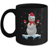 Funny Christmas Golf Balls Santa Snowman Mug Coffee Mug | Teecentury.com