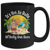 Funny Christmas In July Hot As Balls Santa Summer Party Mug Coffee Mug | Teecentury.com