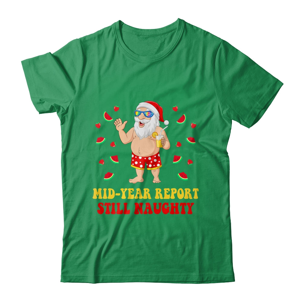 Funny Christmas In July Santa Summer Vacation Men Women Kids Shirt & Hoodie | teecentury