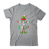 Funny Christmas In July Summer Elf Santa Xmas Shirt & Tank Top | teecentury