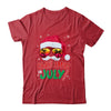 Funny Christmas In July Summer Santa Sunglasses Xmas Shirt & Tank Top | teecentury