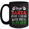 Funny Christmas Kids Adults Dear Santa I Can Explain Mug | teecentury