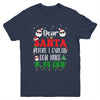 Funny Christmas Kids Adults Dear Santa I Can Explain Youth Shirt | teecentury