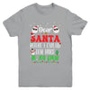 Funny Christmas Kids Adults Dear Santa I Can Explain Youth Shirt | teecentury