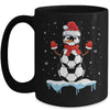 Funny Christmas Soccer Balls Santa Snowman Mug Coffee Mug | Teecentury.com