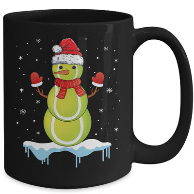 Funny Christmas Tennis Balls Santa Snowman Mug Coffee Mug | Teecentury.com