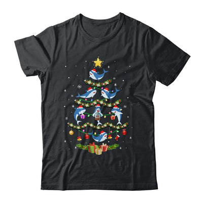 Funny Christmas Tree Shark This Is My Christmas Shirt & Sweatshirt | teecentury
