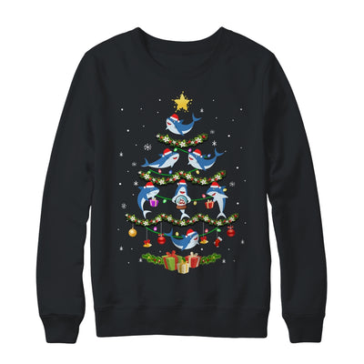 Funny Christmas Tree Shark This Is My Christmas Shirt & Sweatshirt | teecentury