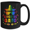 Funny Cinco De Gayo LGBT Gay Pride Flag Mug Coffee Mug | Teecentury.com