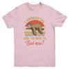 Funny Class Of 2022 Sloth Graduation Can I Go Back To Bed Youth Youth Shirt | Teecentury.com