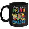 Funny Cruise Blame It On The Drink Package Summer Mug | teecentury