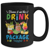 Funny Cruise Blame It On The Drink Package Summer Mug | teecentury