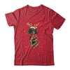 Funny Dachshund Christmas Tree Santa Reindeer Pajamas T-Shirt & Sweatshirt | Teecentury.com