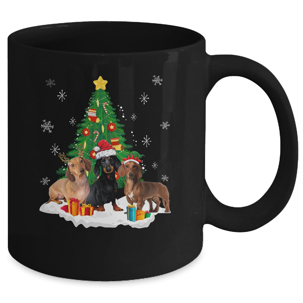Funny Dachshund Ugly Christmas Dog Lovers Women Mug | teecentury