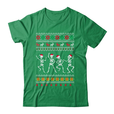 Funny Dancing Skeletons Ugly Christmas Shirt & Sweatshirt | teecentury