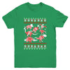 Funny Dinosaurs Christmas T-Rex Ugly Christmas Youth Youth Shirt | Teecentury.com