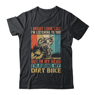 Funny Dirt Bike Art For Men Motocross Dirt Dirt Rider Retro Shirt & Hoodie | teecentury