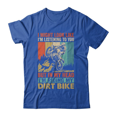 Funny Dirt Bike Art For Men Motocross Dirt Dirt Rider Retro Shirt & Hoodie | teecentury