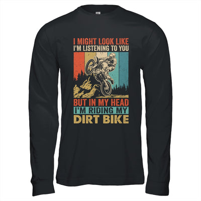 Funny Dirt Bike Art For Men Motocross Dirt Dirt Rider Retro Shirt & Hoodie | teecentury