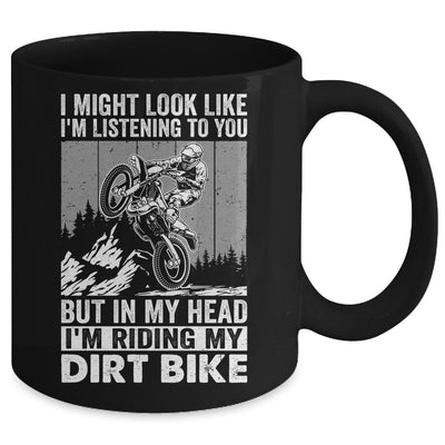 Funny Dirt Bike Art For Men Women Motocross Dirt Dirt Rider Mug | teecentury