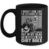 Funny Dirt Bike Art For Men Women Motocross Dirt Dirt Rider Mug | teecentury